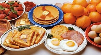 menu de dieta protéica para perda de peso