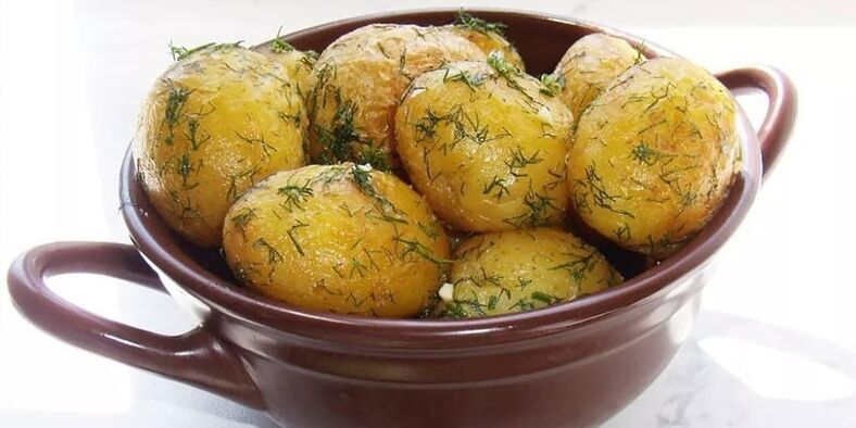 batatas assadas com ervas para perder peso