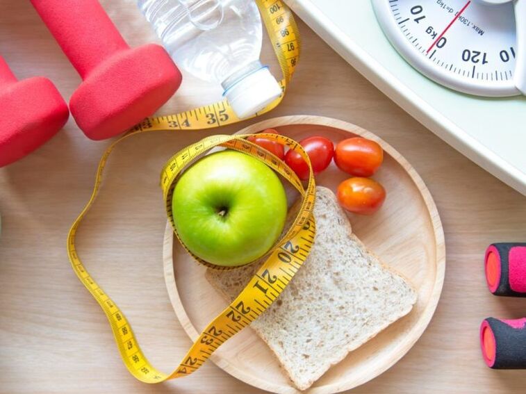 Dieta e exercícios para perda de peso rápida