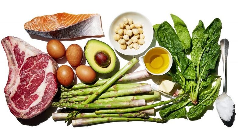 vegetais e alimentos proteicos para a dieta ceto