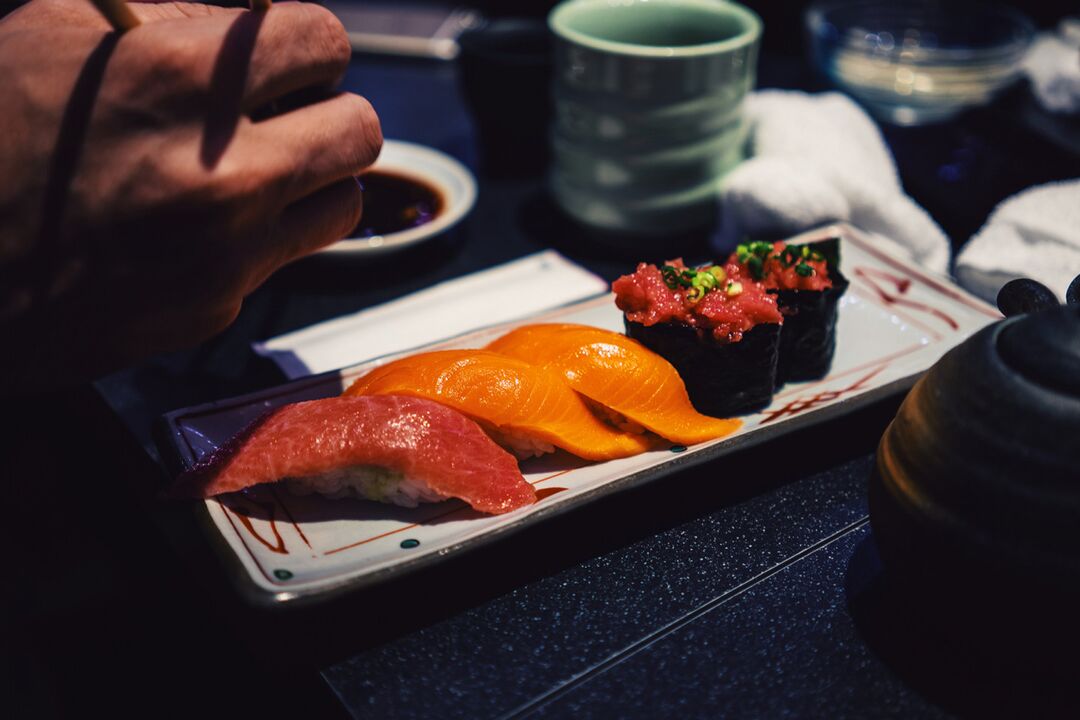 Sushi para a dieta japonesa