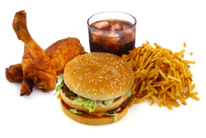 Fast food é contra-indicado na pancreatite
