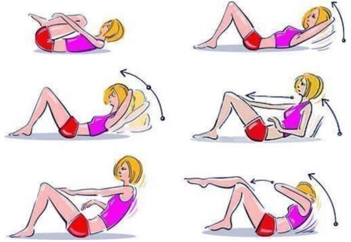 Um conjunto de exercícios que ajuda a perder peso no abdômen e nas laterais