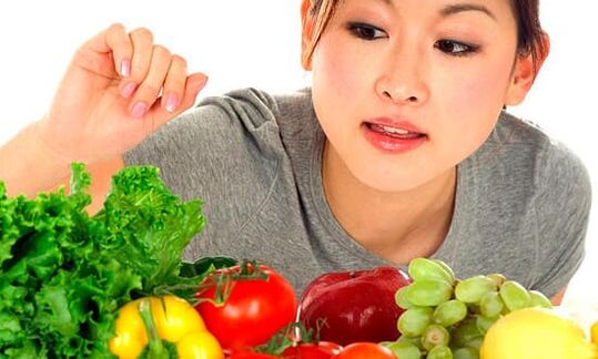 frutas e legumes para a dieta japonesa